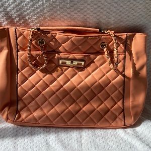Apt 9 large peach handbag